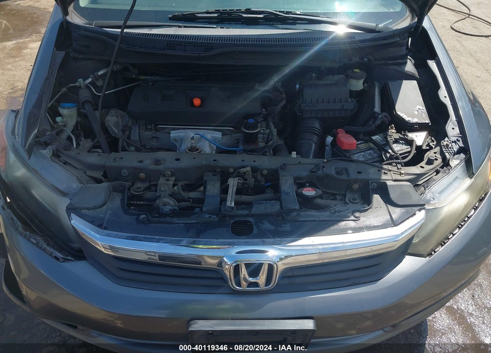 2012 HONDA CIVIC EX-L VIN: 2HGFB2F94CH544492