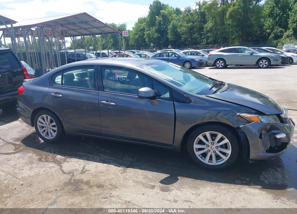 2012 HONDA CIVIC EX-L VIN: 2HGFB2F94CH544492