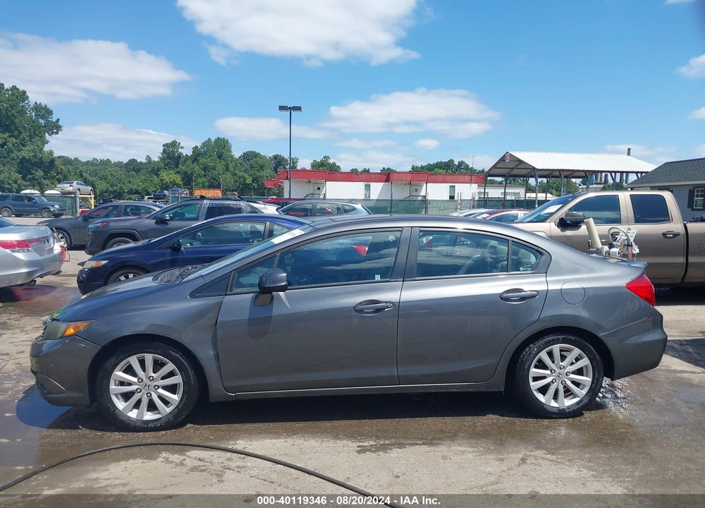 2012 HONDA CIVIC EX-L VIN: 2HGFB2F94CH544492