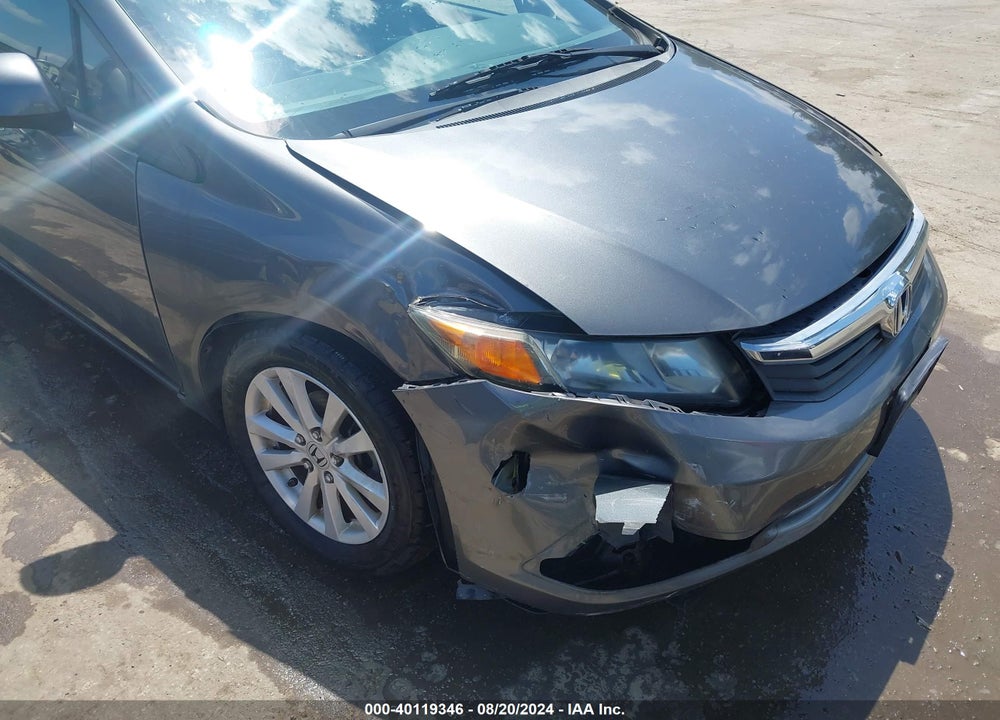 2012 HONDA CIVIC EX-L VIN: 2HGFB2F94CH544492