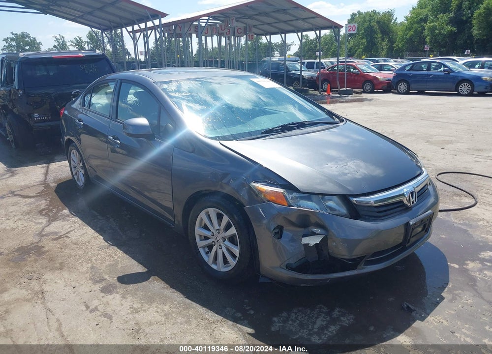 2012 HONDA CIVIC EX-L VIN: 2HGFB2F94CH544492