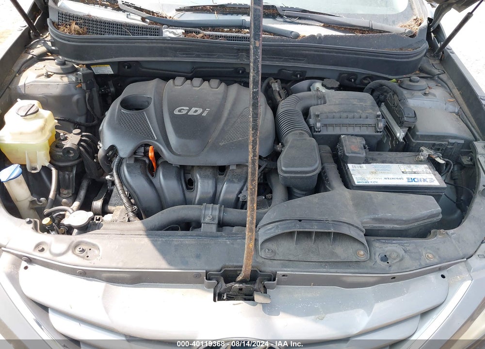2012 HYUNDAI SONATA GLS VIN: 5NPEB4AC1CH357453