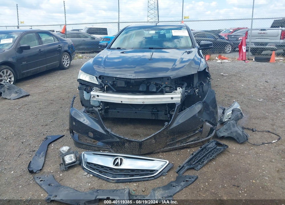 2015 ACURA TLX V6 ADVANCE VIN: 19UUB3F74FA010391