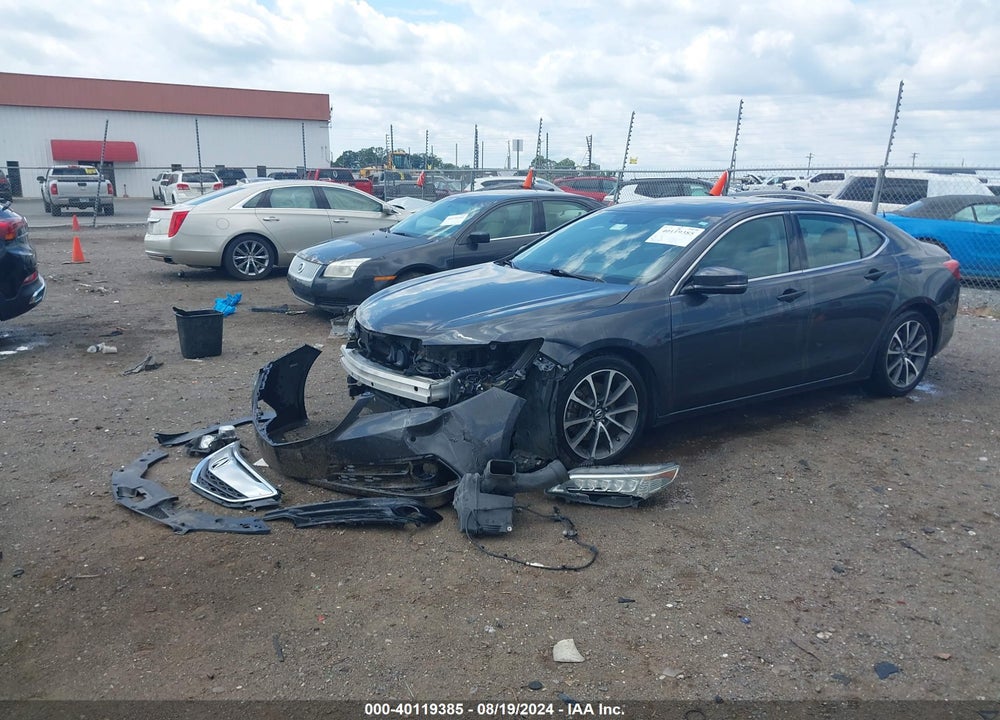 2015 ACURA TLX V6 ADVANCE VIN: 19UUB3F74FA010391
