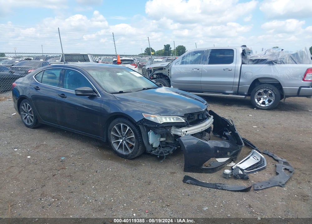 2015 ACURA TLX V6 ADVANCE VIN: 19UUB3F74FA010391