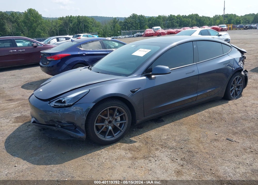 2021 TESLA MODEL 3 STANDARD RANGE PLUS REAR-WHEEL DRIVE VIN: 5YJ3E1EA6MF045439