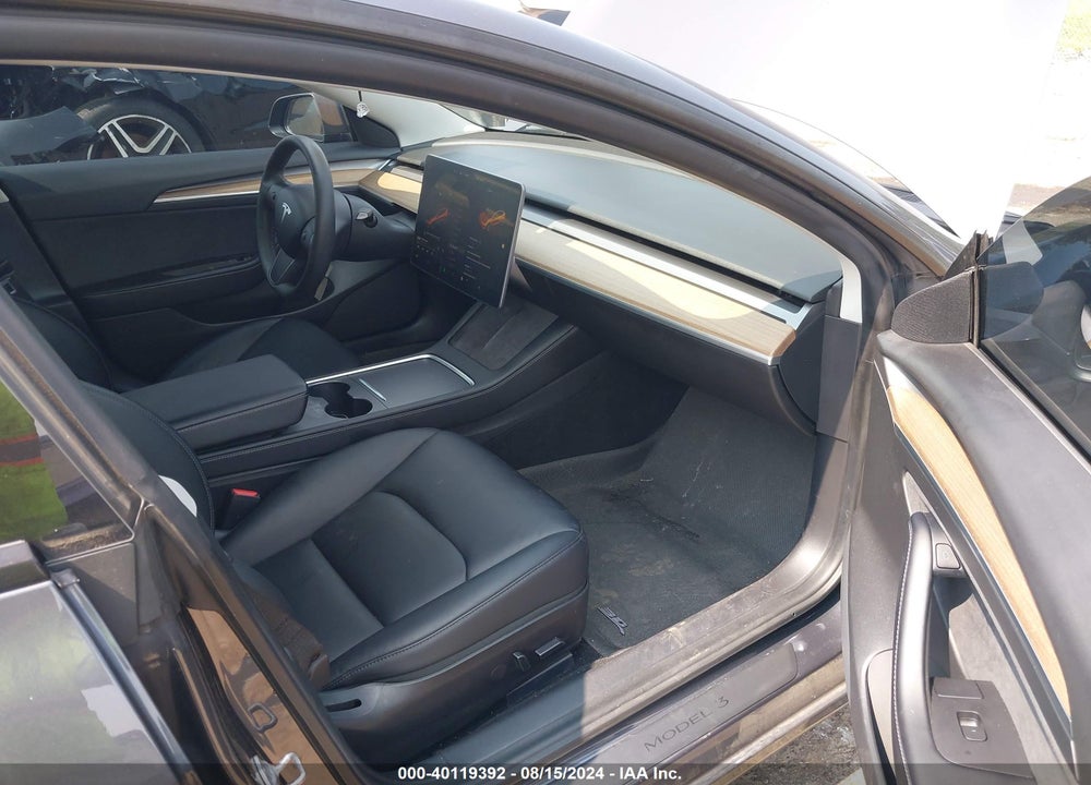 2021 TESLA MODEL 3 STANDARD RANGE PLUS REAR-WHEEL DRIVE VIN: 5YJ3E1EA6MF045439