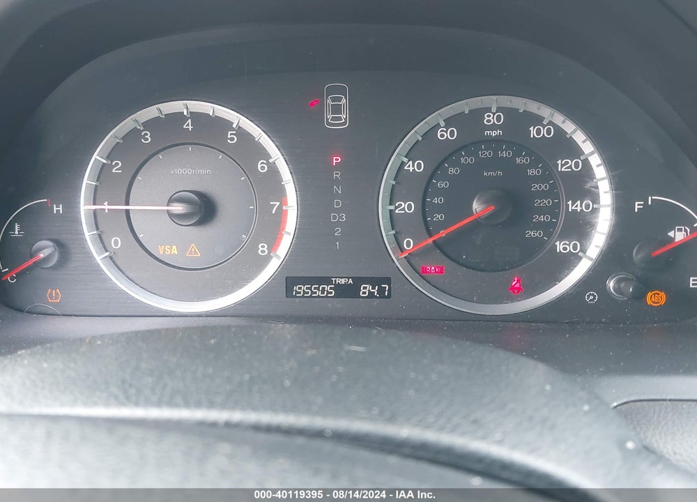 2009 HONDA ACCORD 3.5 EX VIN: 1HGCP36729A011640