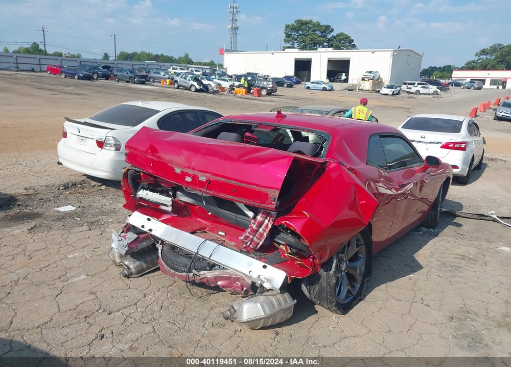2016 DODGE CHALLENGER SXT VIN: 2C3CDZAG5GH337615