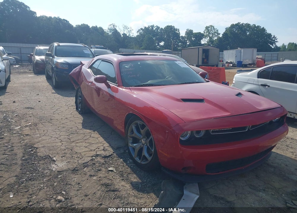 2016 DODGE CHALLENGER SXT VIN: 2C3CDZAG5GH337615