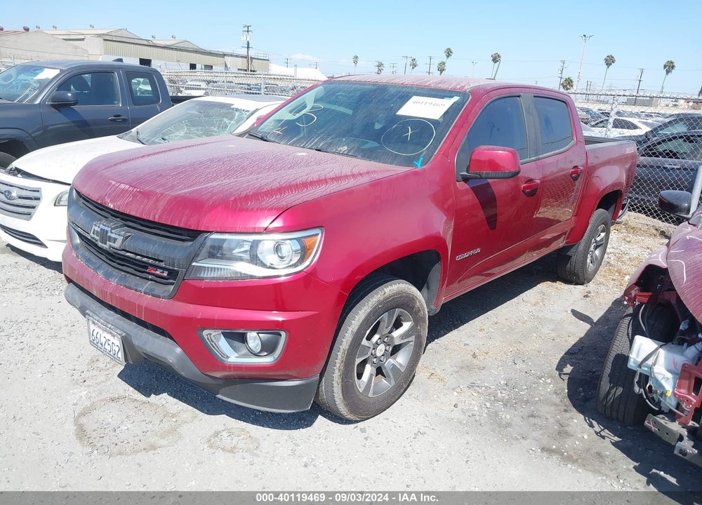 2017 CHEVROLET COLORADO Z71 VIN: 1GCGSDEN4H1215195