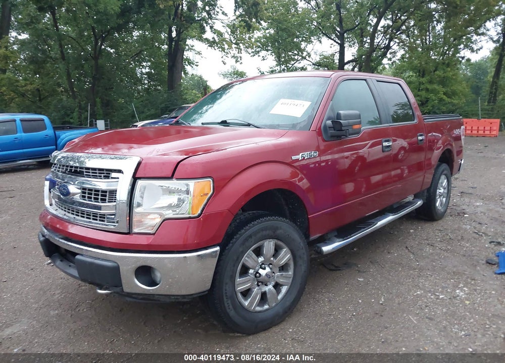 2013 FORD F-150 XLT VIN: 1FTFW1EF2DKD22452