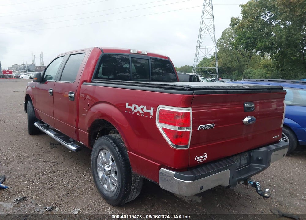 2013 FORD F-150 XLT VIN: 1FTFW1EF2DKD22452