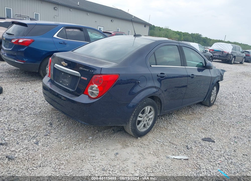 2015 CHEVROLET SONIC LT AUTO VIN: 1G1JC5SB7F4154674