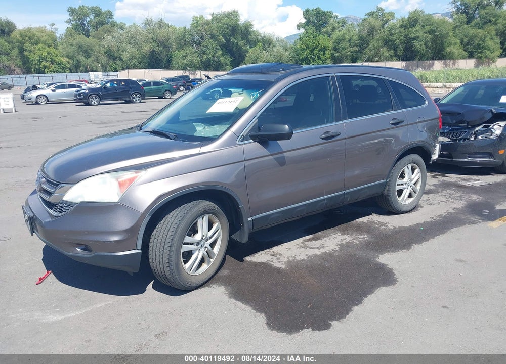 2010 HONDA CR-V EX VIN: 3CZRE3H58AG700138