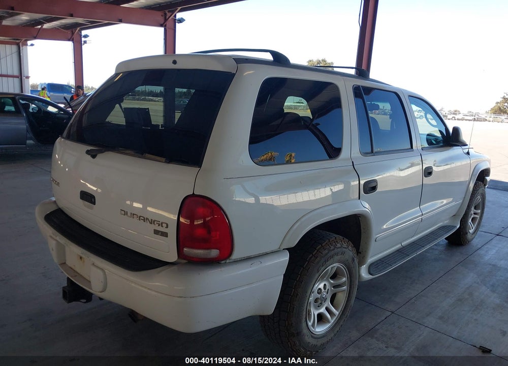 2003 DODGE DURANGO SLT PLUS VIN: 1D4HS58N93F508482