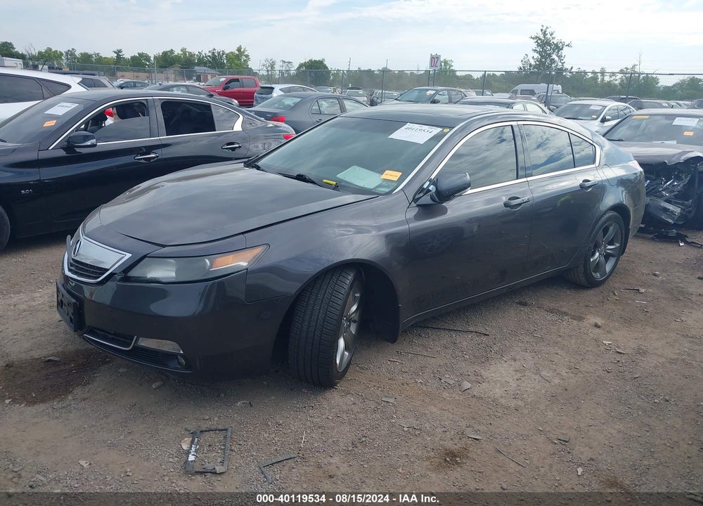 2012 ACURA TL 3.7 VIN: 19UUA9F51CA003642