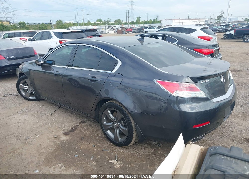 2012 ACURA TL 3.7 VIN: 19UUA9F51CA003642