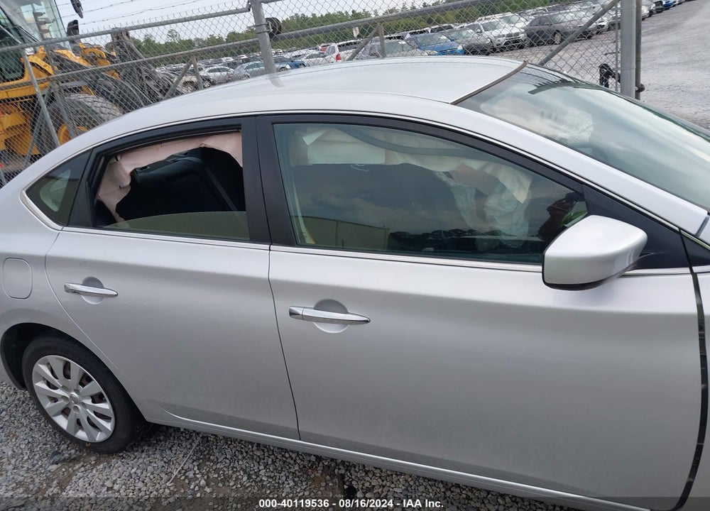 2015 NISSAN SENTRA S VIN: 3N1AB7AP4FY374597