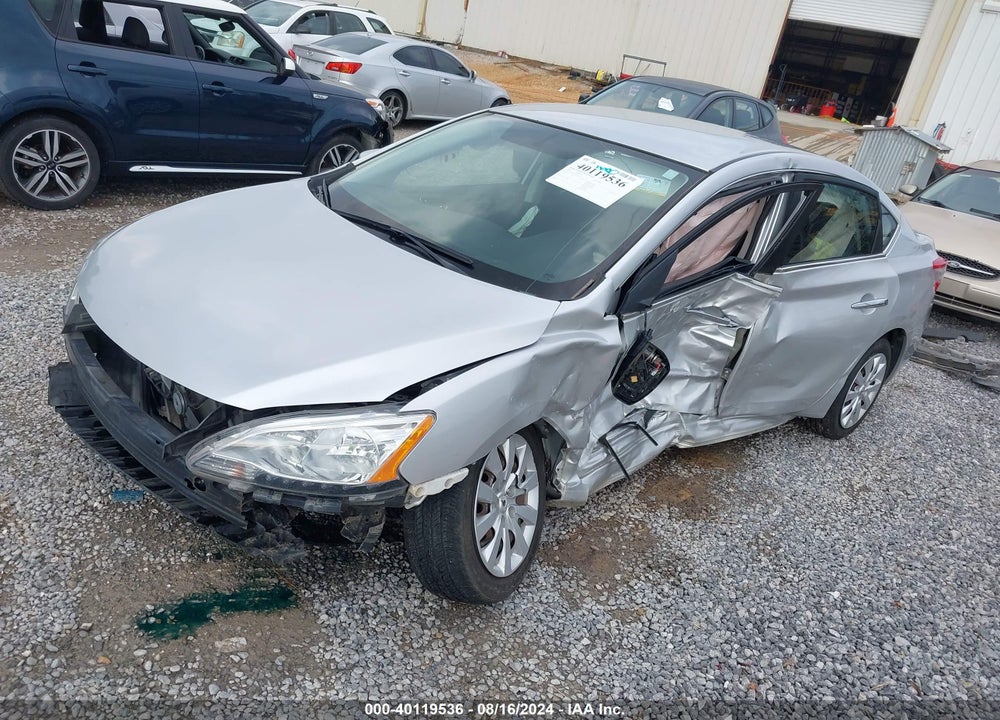 2015 NISSAN SENTRA S VIN: 3N1AB7AP4FY374597