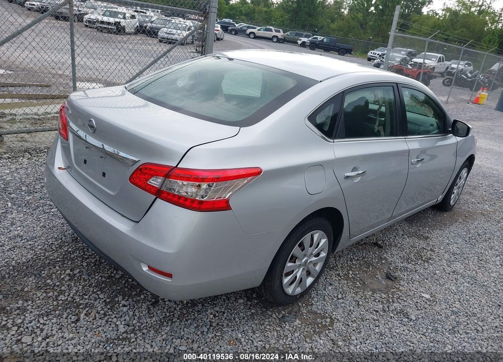 2015 NISSAN SENTRA S VIN: 3N1AB7AP4FY374597