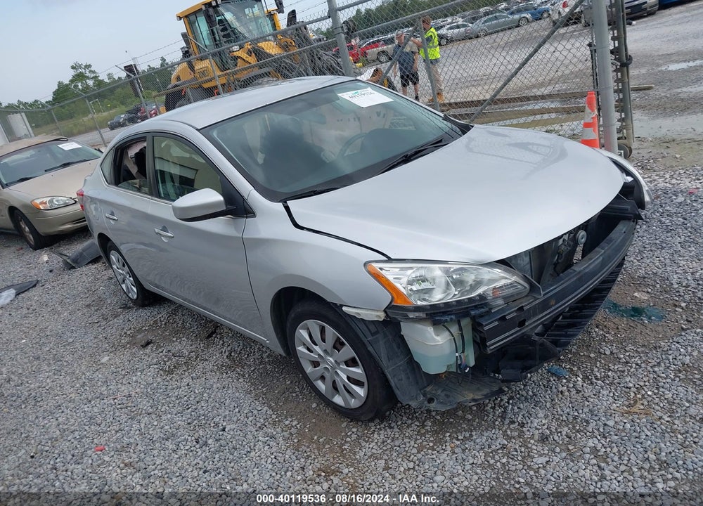 2015 NISSAN SENTRA S VIN: 3N1AB7AP4FY374597