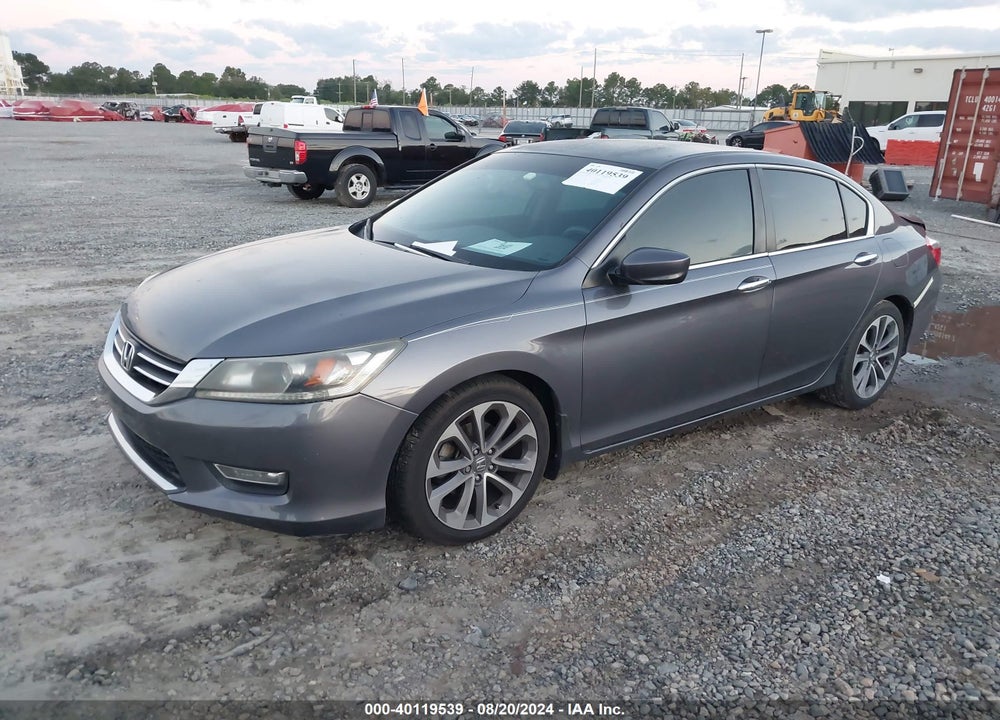 2013 HONDA ACCORD SPORT VIN: 1HGCR2F56DA279425