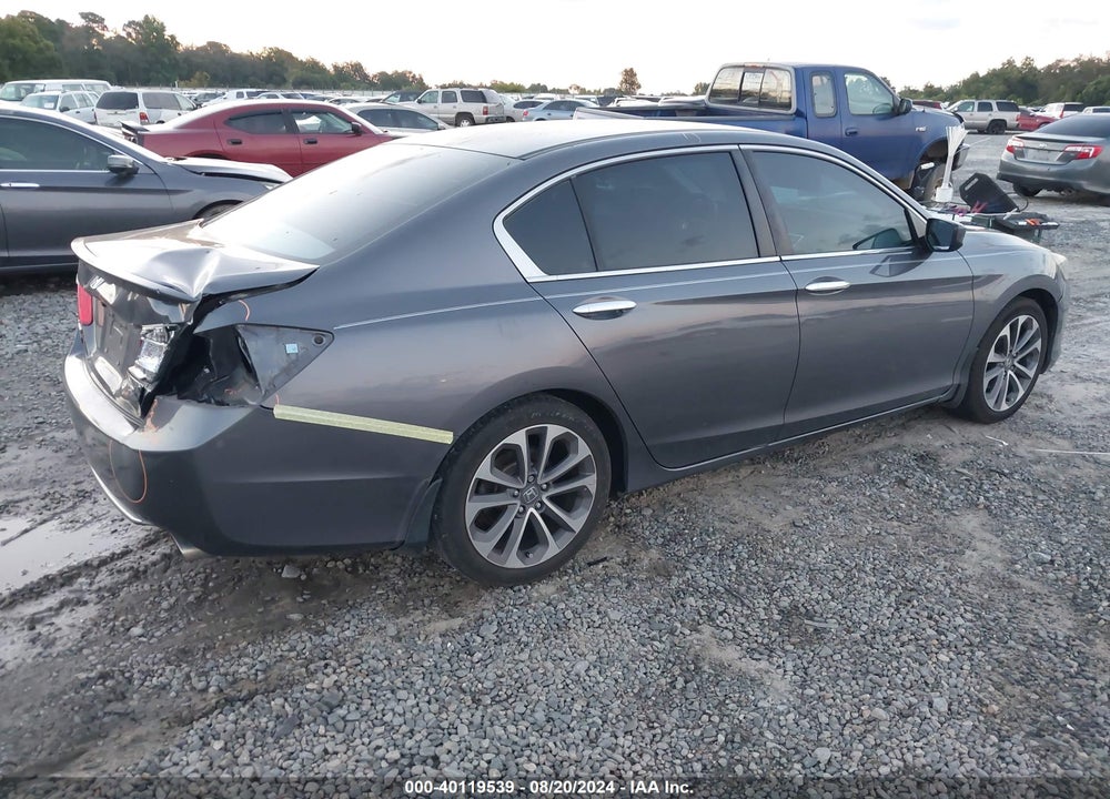 2013 HONDA ACCORD SPORT VIN: 1HGCR2F56DA279425