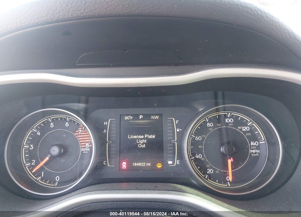 2016 JEEP CHEROKEE LATITUDE VIN: 1C4PJLCS4GW108588