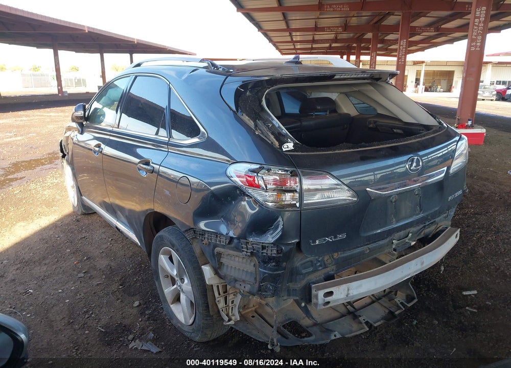 2010 LEXUS RX 350 VIN: 2T2BK1BAXAC051748
