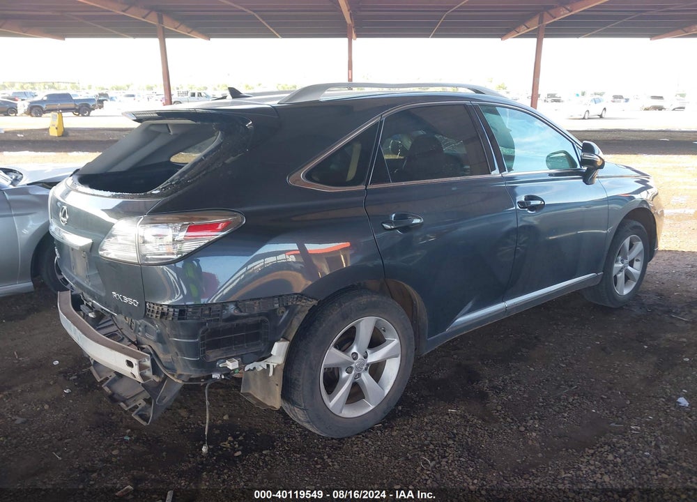 2010 LEXUS RX 350 VIN: 2T2BK1BAXAC051748