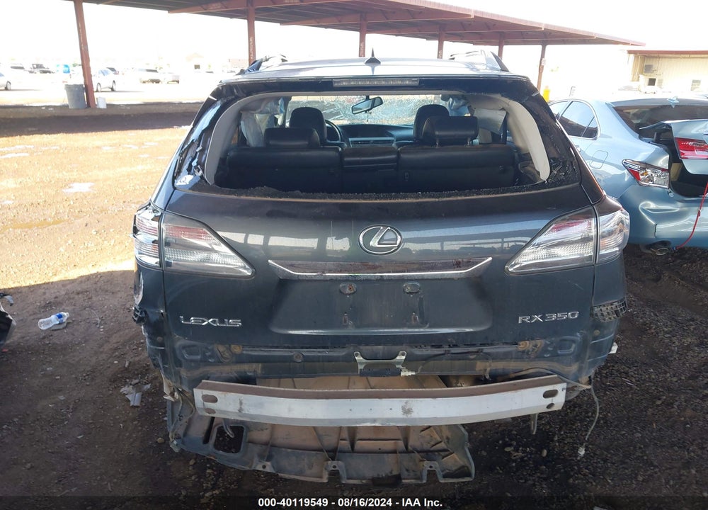 2010 LEXUS RX 350 VIN: 2T2BK1BAXAC051748