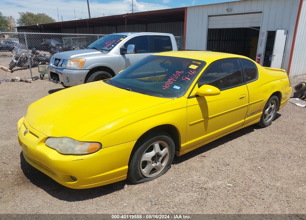 2003 CHEVROLET MONTE CARLO SS VIN: 2G1WX12K539374200