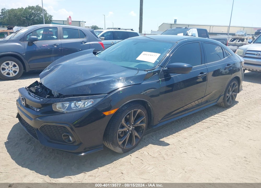 2018 HONDA CIVIC SPORT VIN: SHHFK7H41JU201881