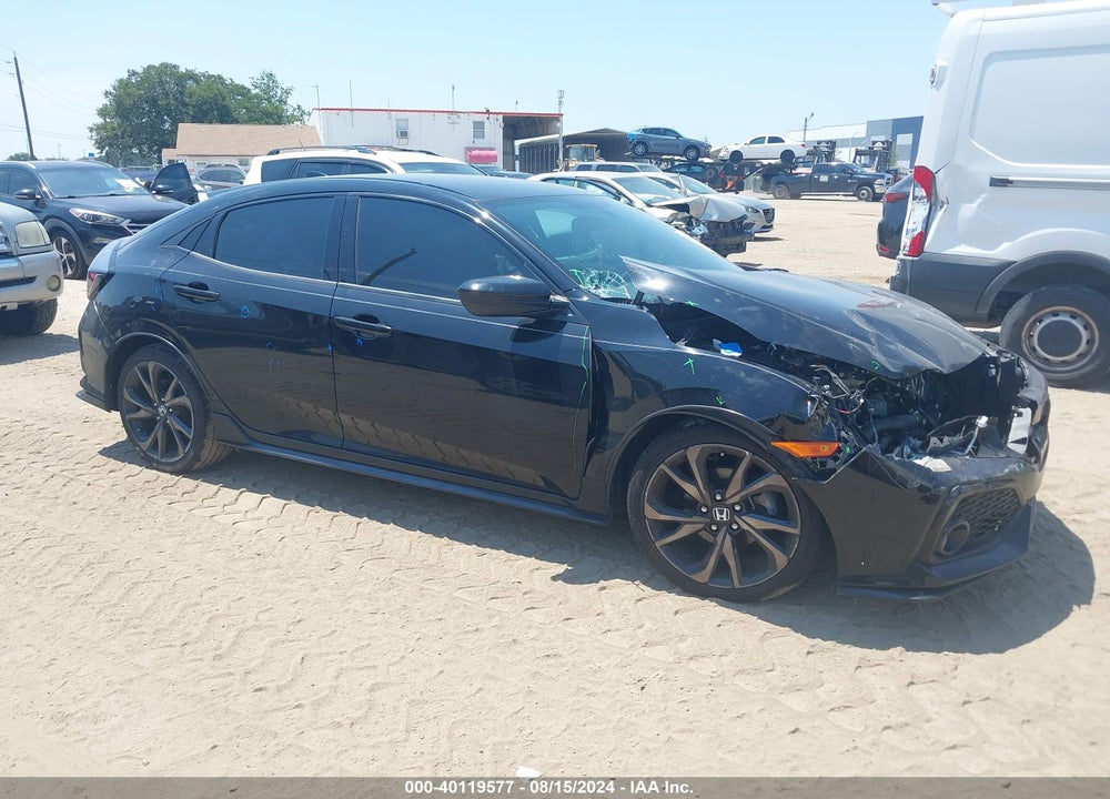 2018 HONDA CIVIC SPORT VIN: SHHFK7H41JU201881