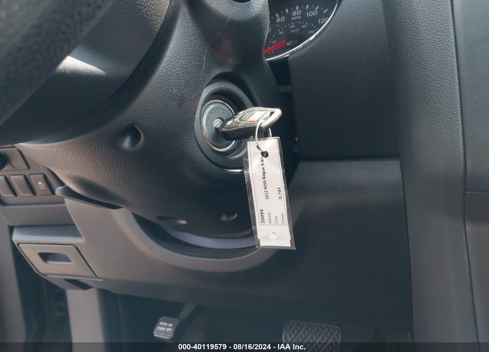 2012 NISSAN ROGUE VIN: JN8AS5MT4CW281306