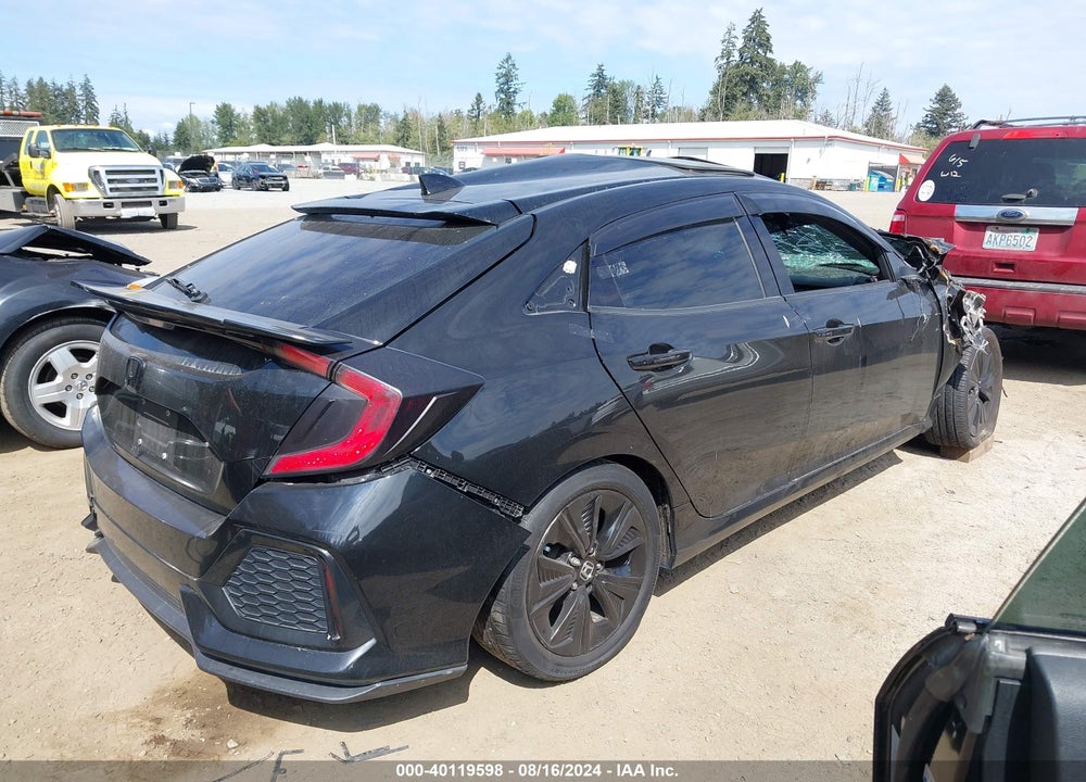 2018 HONDA CIVIC EX VIN: SHHFK7H5XJU420508