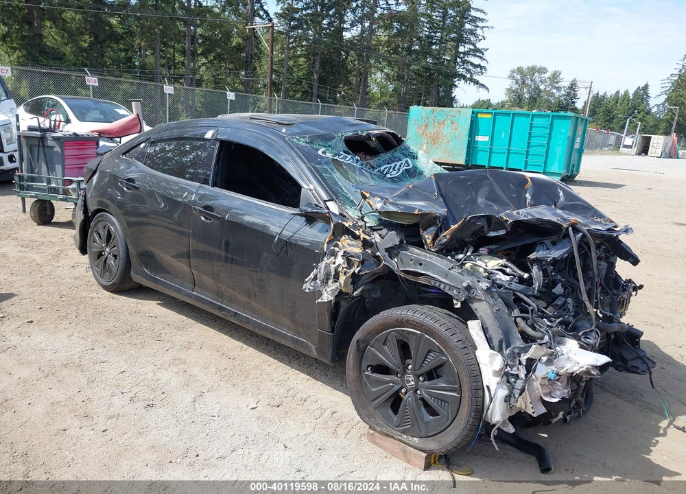 2018 HONDA CIVIC EX VIN: SHHFK7H5XJU420508