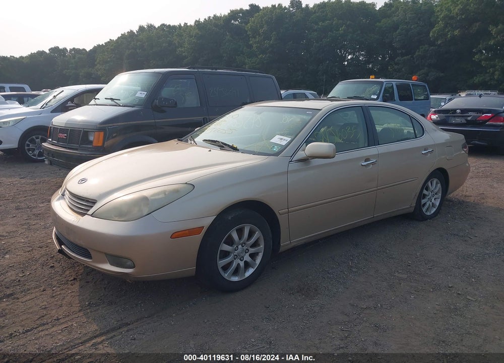 2003 LEXUS ES 300 VIN: JTHBF30G736005895
