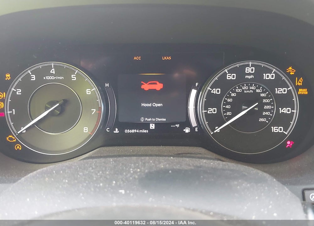 2019 ACURA RDX STANDARD VIN: 5J8TC1H32KL018320