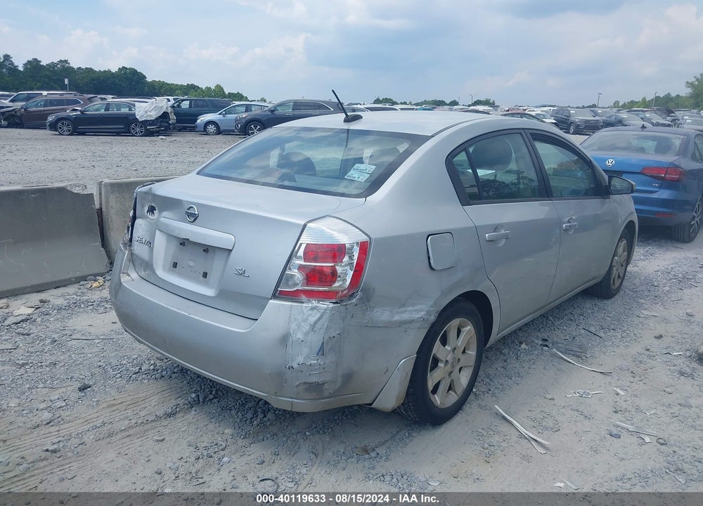 2008 NISSAN SENTRA 2.0SL VIN: 3N1AB61E68L698286