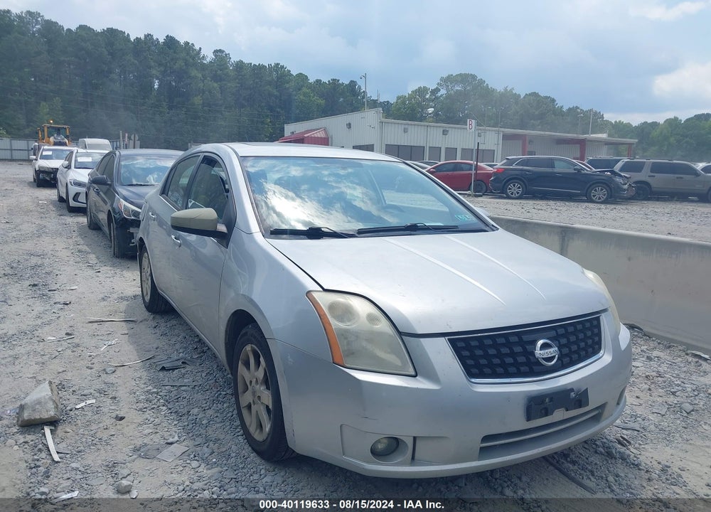 2008 NISSAN SENTRA 2.0SL VIN: 3N1AB61E68L698286