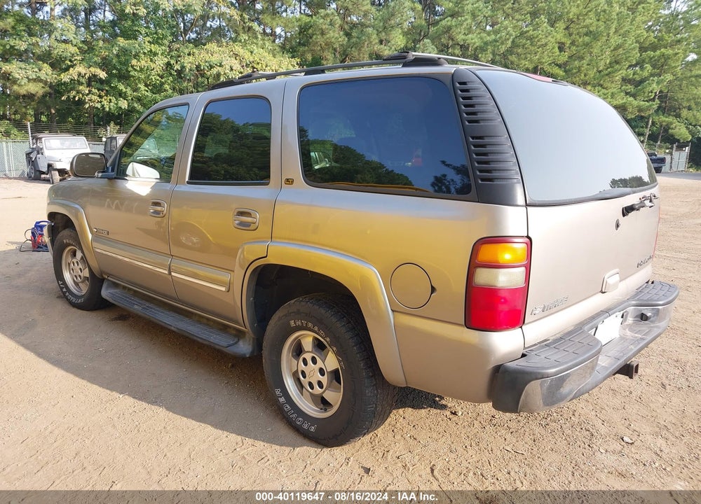 2002 CHEVROLET TAHOE LT VIN: 1GNEC13Z62R315369