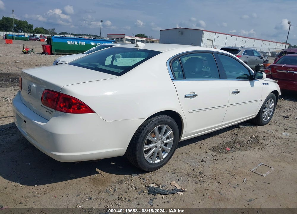 2009 BUICK LUCERNE CXL VIN: 1G4HD57119U114349