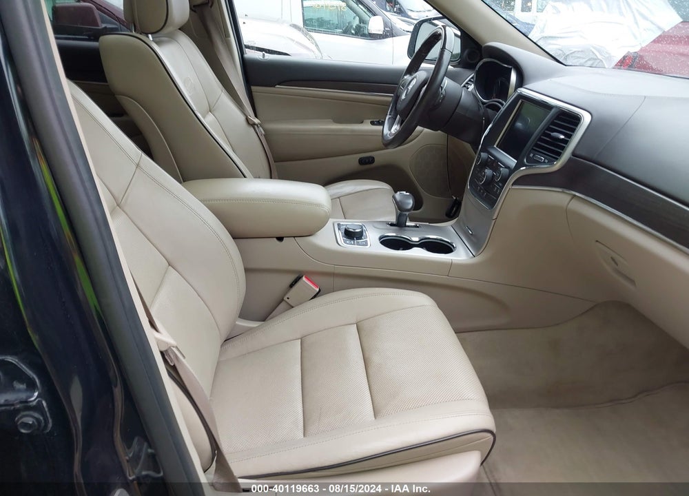 2014 JEEP GRAND CHEROKEE OVERLAND VIN: 1C4RJFCT0EC186643