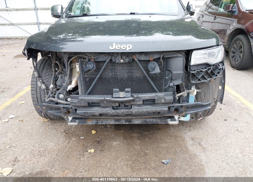 2014 JEEP GRAND CHEROKEE OVERLAND VIN: 1C4RJFCT0EC186643