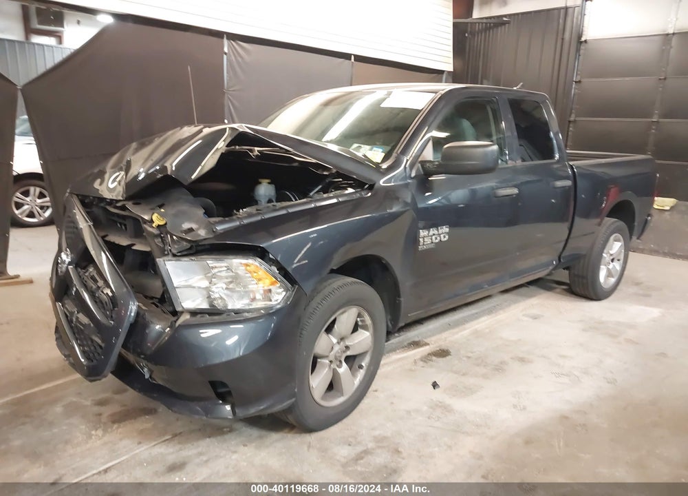 2019 RAM 1500 CLASSIC EXPRESS QUAD CAB 4X4 6'4 BOX VIN: 1C6RR7FG2KS638579