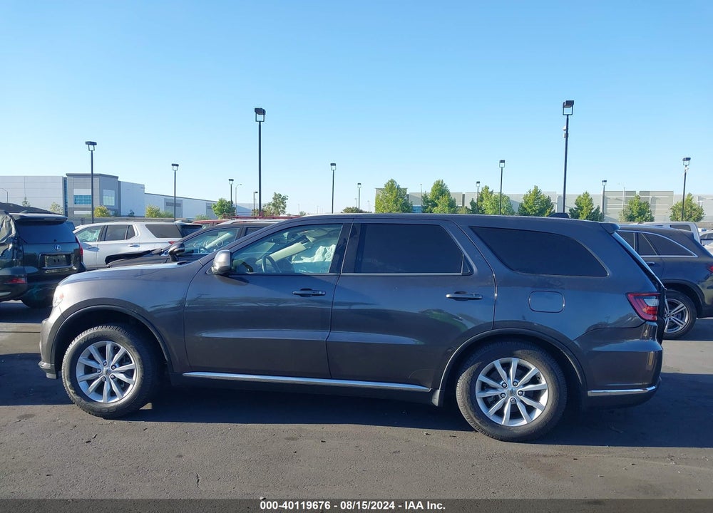 2020 DODGE DURANGO SXT RWD VIN: 1C4RDHAG2LC410436