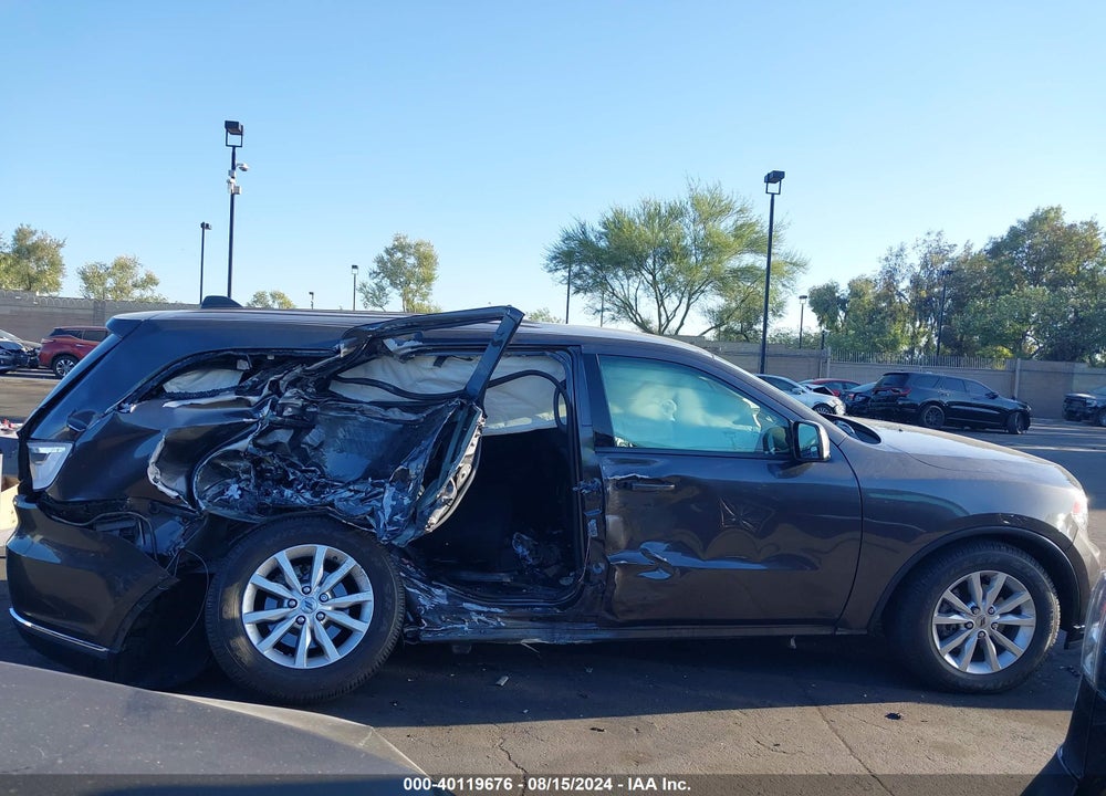 2020 DODGE DURANGO SXT RWD VIN: 1C4RDHAG2LC410436