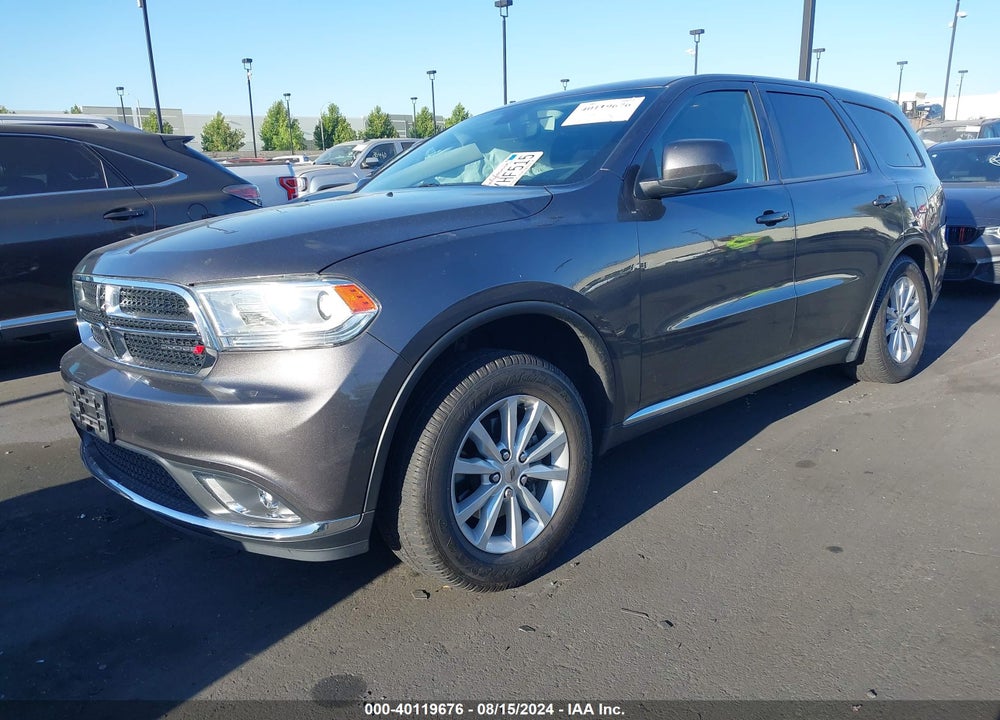 2020 DODGE DURANGO SXT RWD VIN: 1C4RDHAG2LC410436